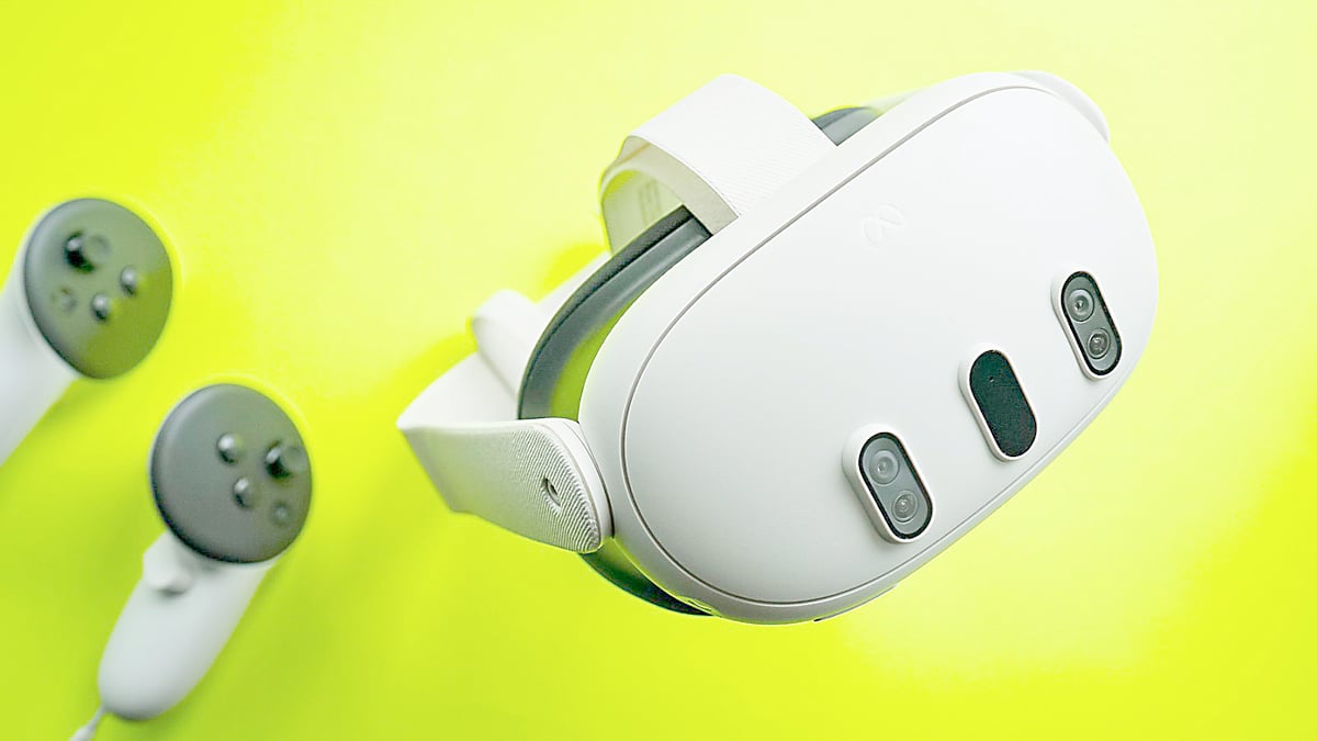 META Quest 3 VR.